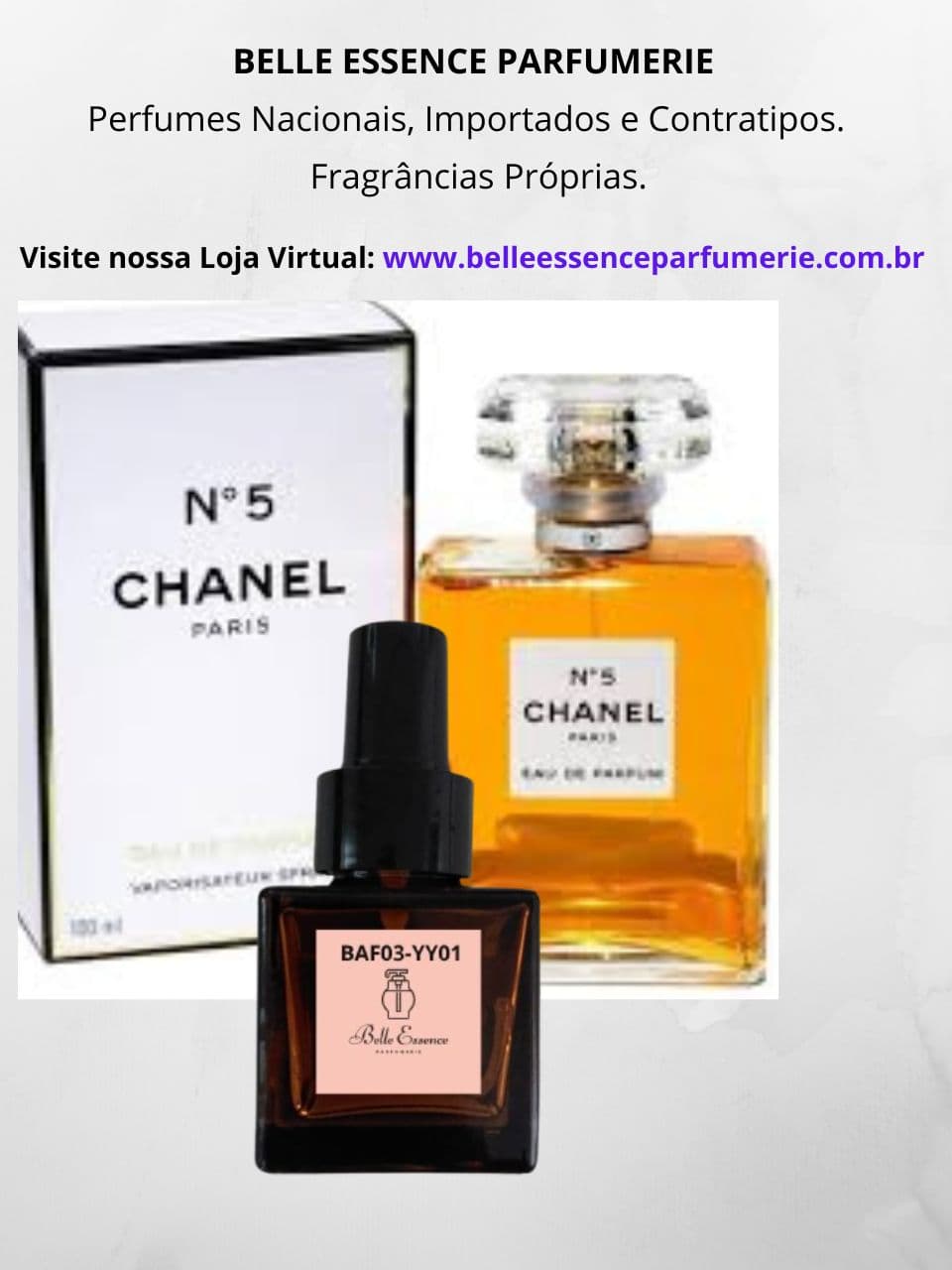 Inspirado em Channel N°5