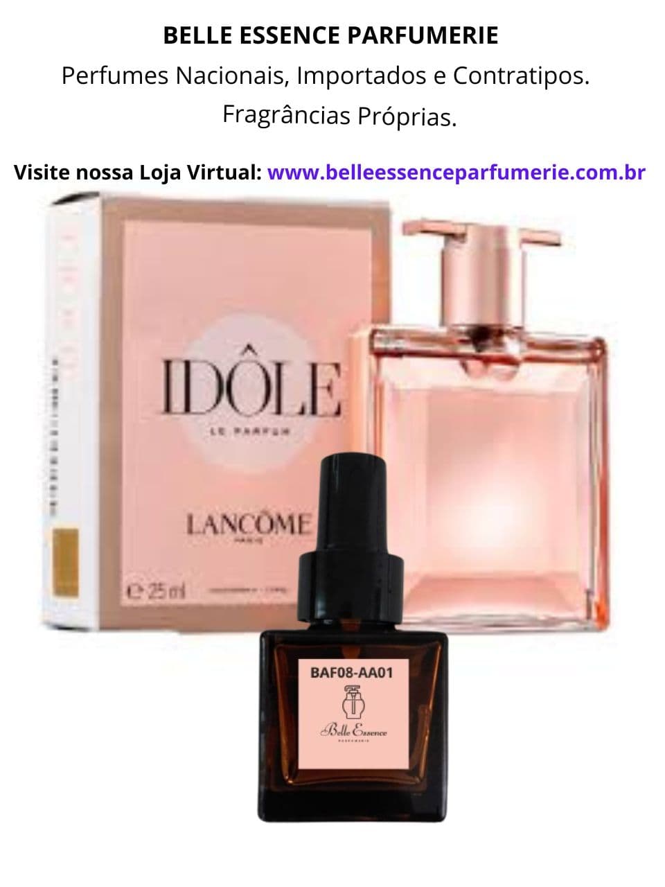 Inspirado em Idôle Feminino