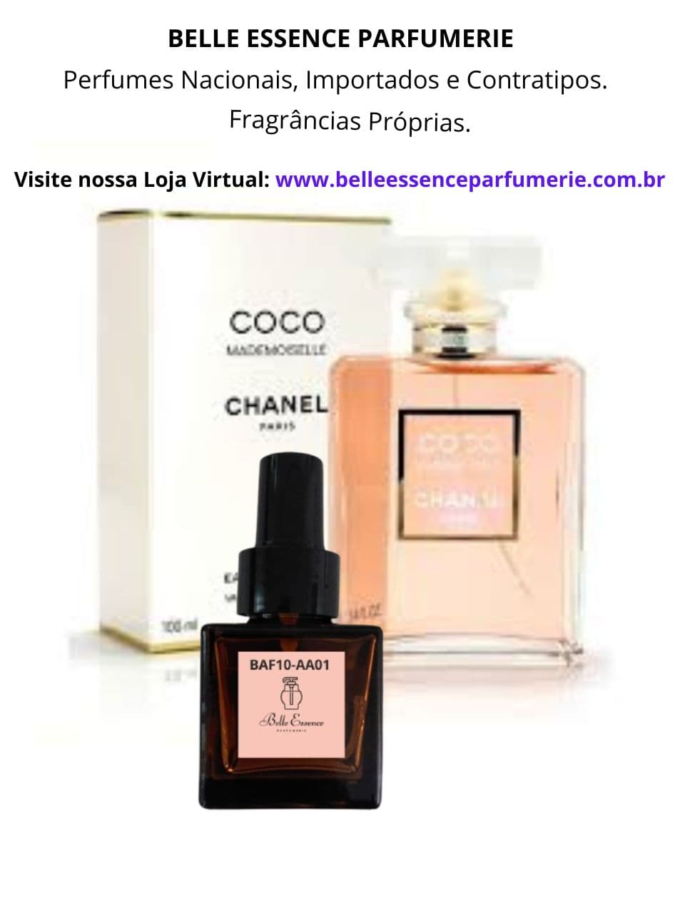 Inspirado em Coco Mademoiselle Feminino