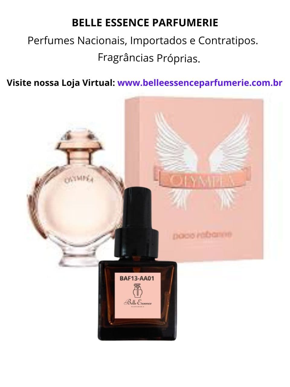 Inspirado em Olympea Feminino